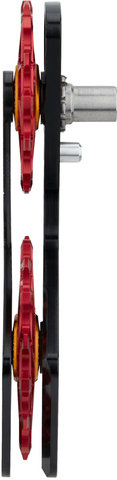 Jockey Wheels System Schaltwerkskäfig + Schalträdchen - red/mittel Jockey Wheels System Schaltwerkskäfig + Schalträdchen - red/mittel