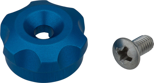 ÖHLINS Low Speed Druckstufen-Einsteller mit Schraube für TTX 22 M - blue/universal
