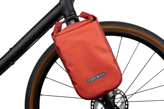 ORTLIEB Fork-Pack Plus 5.8 L Fork Bag - salsa-dark chili/5.8 litres