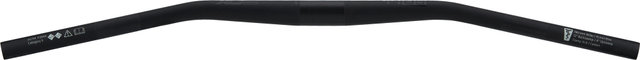 SQlab 3OX MTB 31.8 Low 15 mm Riser Carbon Handlebars - black/780 mm 12°