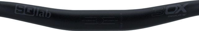 Guidon Courbé 3OX MTB 31.8 Medium Rise 30 mm - noir/780 mm 12°