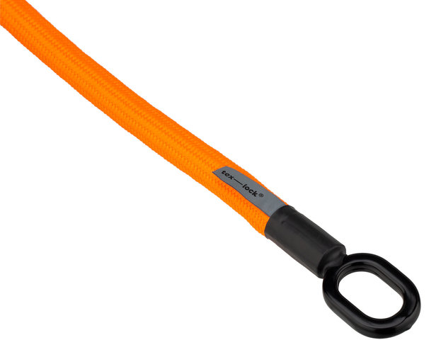 Chaîne Antivol eyelet + Mini Antivol en U U-Lock - orange/80 cm