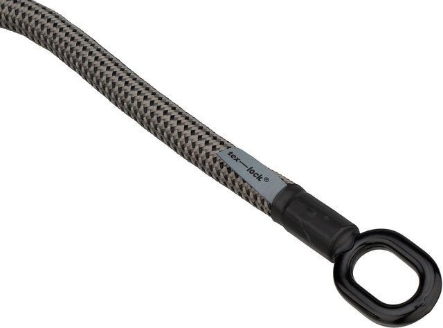 Chaîne Antivol eyelet + Mini Antivol en U U-Lock - gris-noir/80 cm