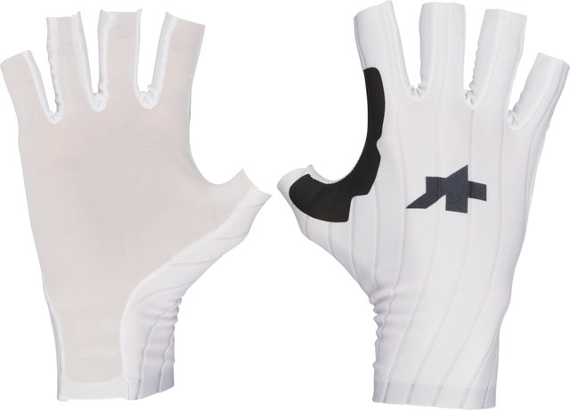 ASSOS RSR Speed Halbfinger-Handschuhe - holy white/M