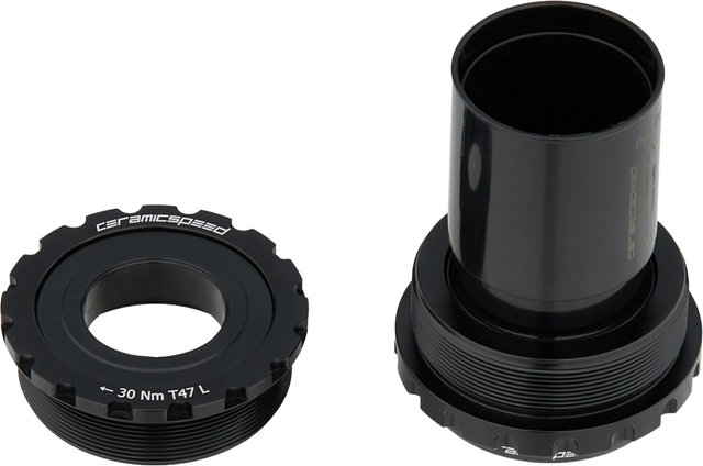 CeramicSpeed T47a Shimano Bottom Bracket - black/T47a