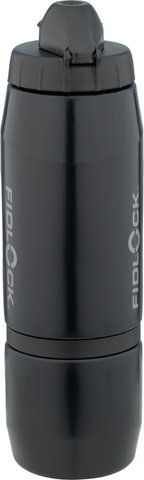 Bidón TWIST 800 ml con bottle connector - negro/800 ml