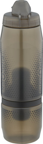 TWIST Drink Bottle 800 ml w/ bottle connector - transparent black/800 ml