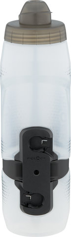 TWIST Drink Bottle 800 ml w/ bottle connector - transparent-white/800 ml