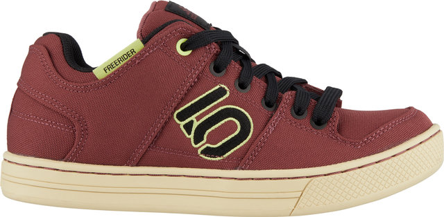 Chaussures VTT pour Dames Freerider Canvas - quiet crimson-core black-pulse lime/38