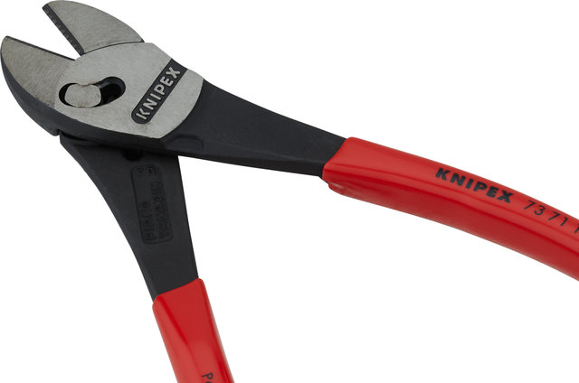 Knipex Alicates de corte diagonal de alto rendimiento TwinForce® - rojo/180 mm