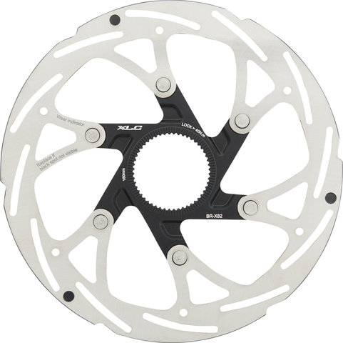 XLC Bremsscheibe BR-X86 – Centerlock, Aluminium, Schwarz Anodisiert