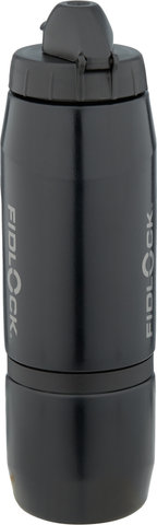Bidón TWIST 800 ml con sistema de sujeción bike base - negro/800 ml