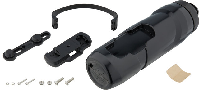 Bidón TWIST 800 ml con sistema de sujeción bike base - negro/800 ml