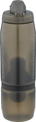 Bidón TWIST 800 ml con sistema de sujeción bike base - negro-transparente/800 ml
