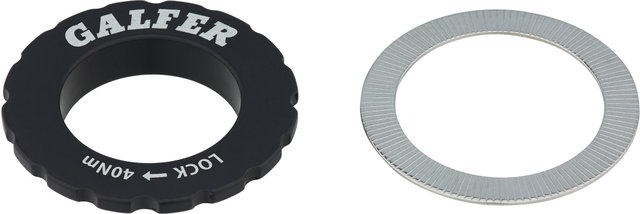 Fixed Disc Wave 1,8 mm MTB Center Lock Bremsscheibe - silver-black/160 mm