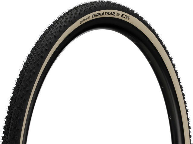 Continental Terra Trail ShieldWall Cream 28" Folding Tyre - black-creme/35-622 (700x35c)