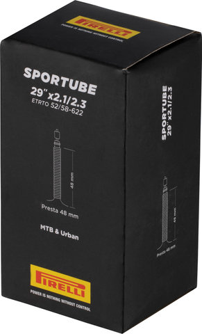 Pirelli SporTube Inner Tube for 29" - universal/29 x 2.1-2.3 SV 48 mm