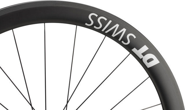 DT Swiss ARC 1400 DICUT 48 Carbon Rim Brake 28" Wheelset - black/28" set (front 9x100 + rear 10x130) Shimano