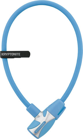 Candado de cable KryptoFlex 1265 Key Cable - azul/65 cm