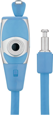 Candado de cable KryptoFlex 1265 Key Cable - azul/65 cm