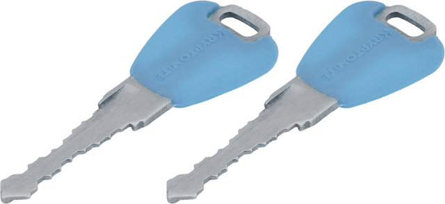 Candado de cable KryptoFlex 1265 Key Cable - azul/65 cm