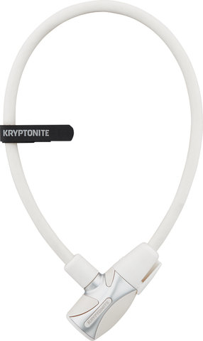 Kryptonite KryptoFlex 1265 Key Cable Lock - white/65 cm