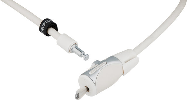 Candado de cable KryptoFlex 1265 Key Cable - blanco/65 cm