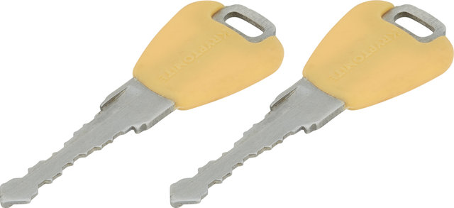 Kryptonite KryptoFlex 1265 Key Cable Lock - orange/65 cm