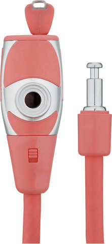 Candado de cable KryptoFlex 1265 Key Cable - salmón/65 cm