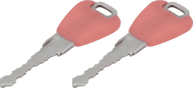 Kryptonite KryptoFlex 1265 Key Cable Lock - salmon/65 cm