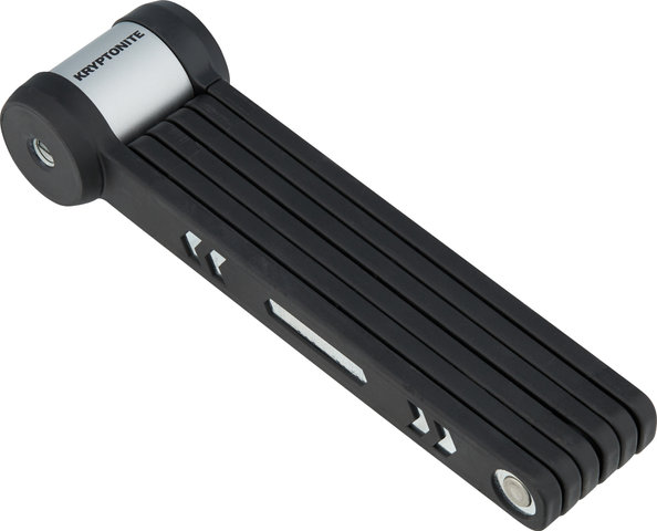 Kryptonite Kryptolok 610S Folding Lock with Click Frame Mount - black-grey/100 cm