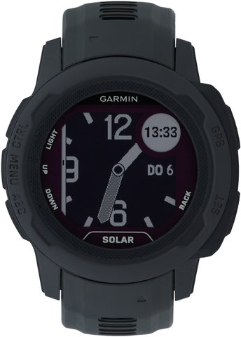 Garmin Smartwatch Instinct 2S Solar GPS - gris ardoise/universal