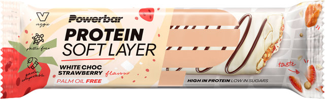 Barre Protéinée Protein Soft Layer - 1 pièce - strawberry-white chocolate/40 g