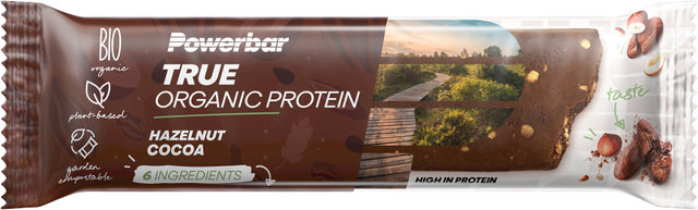 Powerbar Barre Protéinée True Organic Protein - 1 pièce - hazelnut-cocoa/45 g