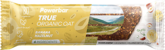 Barrita energética True Organic Oat - 1 unidades - banana-hazelnut/40 g
