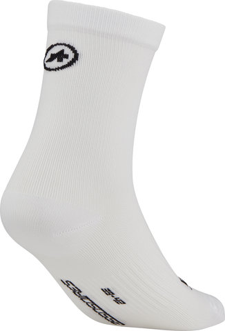 ASSOS Chaussettes Essence High - pack de 2 - holy white/39-42