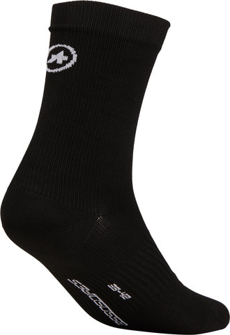 ASSOS Essence High Socken - 2er Pack - black series/39-42