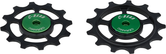 C-BEAR Galets de Dérailleur OCM Shimano Dura-Ace 12 vitesses - noir/universal