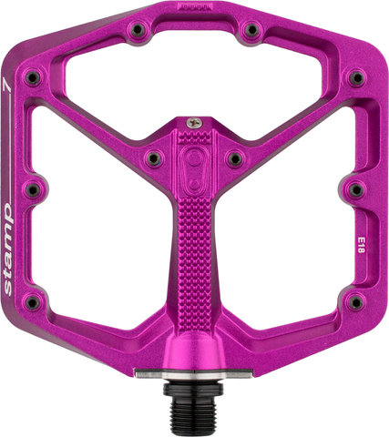 crankbrothers Pédales à Plateforme Stamp 7 LE - purple/large