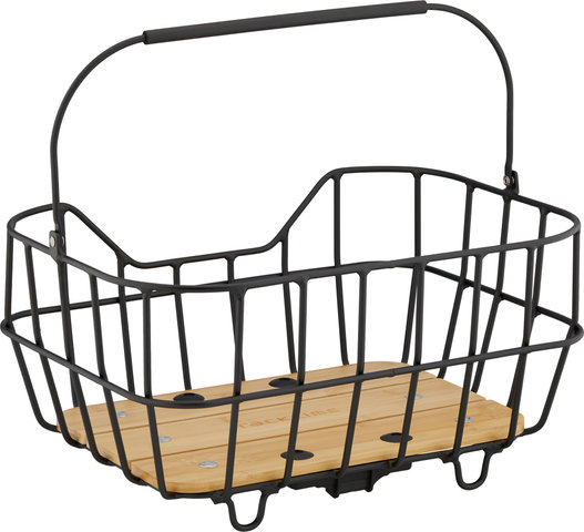 Racktime Baskit Breeze 2.0 Bike Basket - black/25 litres