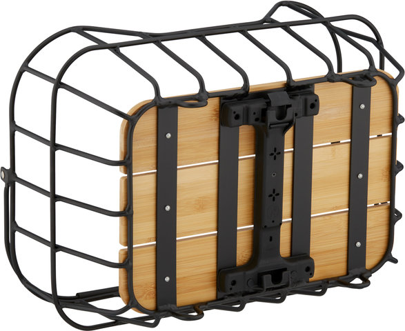 Racktime Baskit Breeze 2.0 Bike Basket - black/25 litres