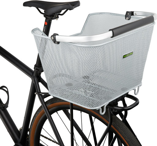 Cesta de bicicleta Baskit Deluxe 2.0 - plata/23 litros