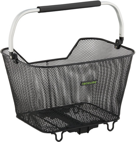 Racktime Cesta de bicicleta Baskit Deluxe 2.0 - negro/23 litros