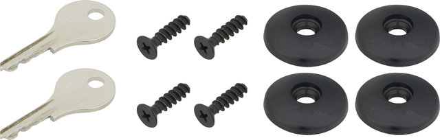 Snapit 2.0 System Adapter w/ Lock - black/w/o feet