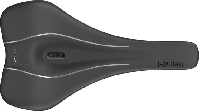 SQlab 612 Ergowave Active 2.1 Carbon Sattel - schwarz | 120 mm | 275 mm