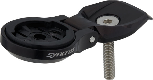 Syncros Hixon iC / XR / FL Vorbau Computerhalterung für Garmin - black/universal