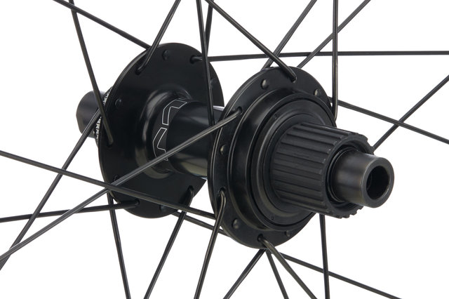 Shimano WH-MT601-TL-B Disc Center Lock 27,5" Laufradsatz - schwarz/27,5" Satz (VR 15x110 Boost + HR 12x148 Boost) Shimano Micro Spline