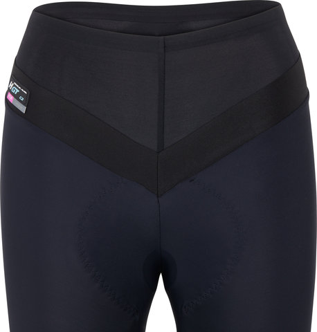 ASSOS Pantalones cortos para damas Uma GT C2 long Half - black series/S