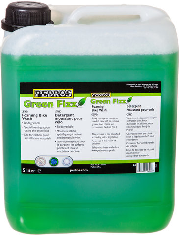Limpiador Green Fizz Bike Wash - universal/Bidón, 5 Litros
