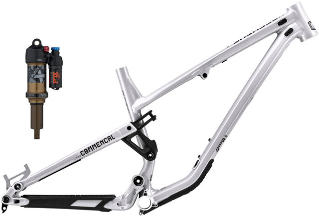 COMMENCAL Meta TR 29" Frame Kit with Fox Float X Schock Model 2022 - brushed/L